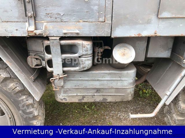 Pick-up van MERCEDES-BENZ Damlier-Benz U 25 -Unimog -Cabrio-H Kennzeichen