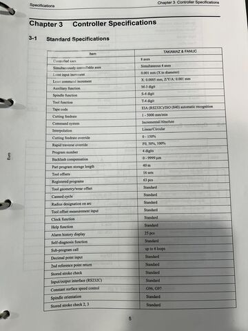 CNC-Drehmaschine TAKAMAZ XY 1000