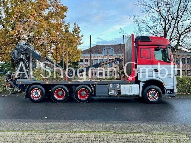 Timber transporter Mercedes-Benz Actros 3263 8x4 Jonsered Holztransporter/Retard...