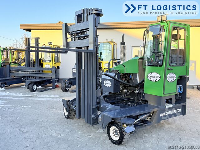 4-way forklift Combilift C4000 GAS TRIPLEX 5550 FREE LIFT CABIN