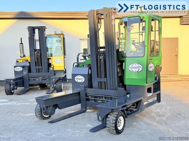 4-way forklift Combilift C4000 GAS TRIPLEX 5550 FREE LIFT CABIN