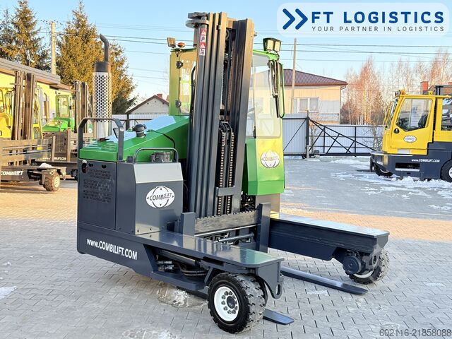 4-way forklift Combilift C4000 GAS TRIPLEX 5550 FREE LIFT CABIN