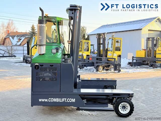 4-way forklift Combilift C4000 GAS TRIPLEX 5550 FREE LIFT CABIN