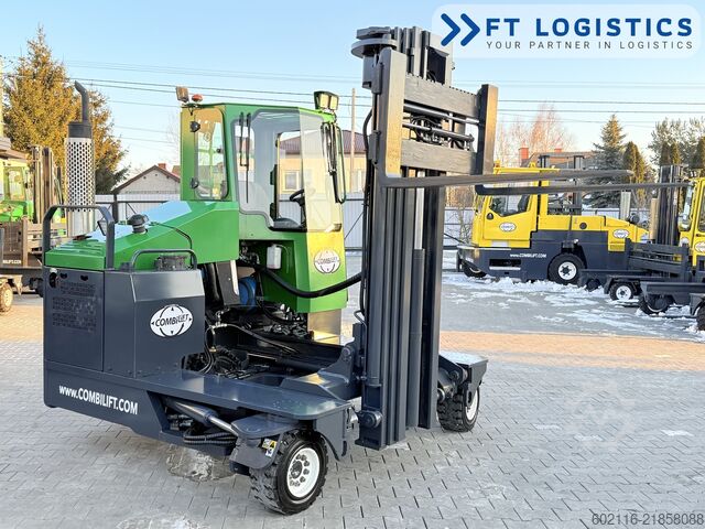 4-way forklift Combilift C4000 GAS TRIPLEX 5550 FREE LIFT CABIN
