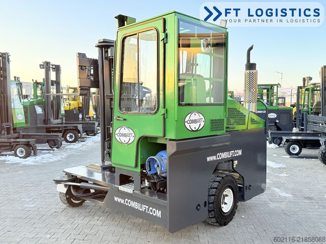 4-way forklift Combilift C4000 GAS TRIPLEX 5550 FREE LIFT CABIN