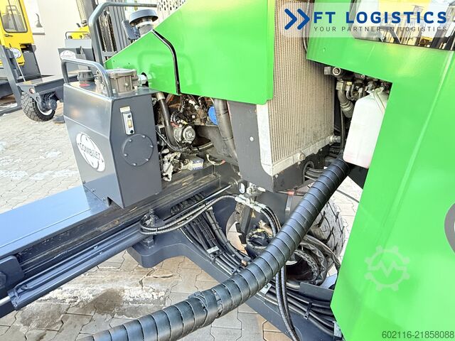 4-way forklift Combilift C4000 GAS TRIPLEX 5550 FREE LIFT CABIN