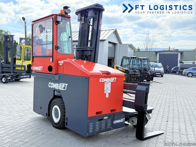 4-way forklift Combilift C3000ET TRIPLEX 5940 WIDE FORK POSITIONE