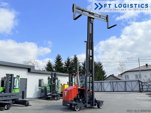 4-way forklift Combilift C3000ET TRIPLEX 5940 WIDE FORK POSITIONE