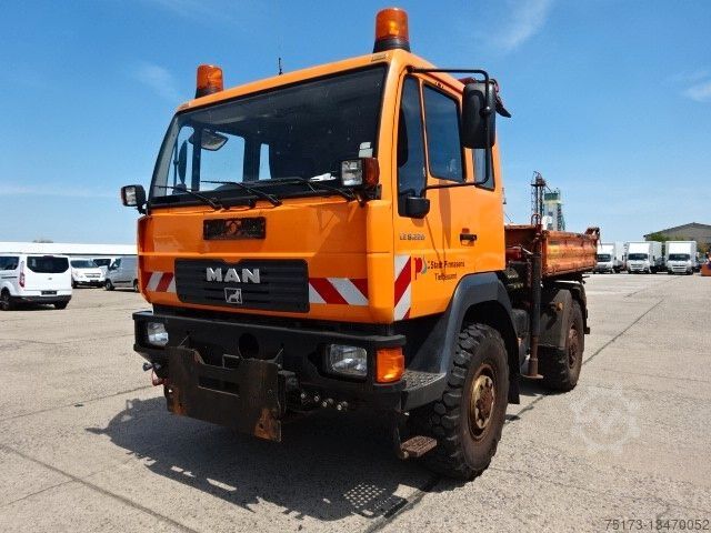 Sonstige MAN LE 08.220 Kipper mit Palfinger PK 7001 Ladekran