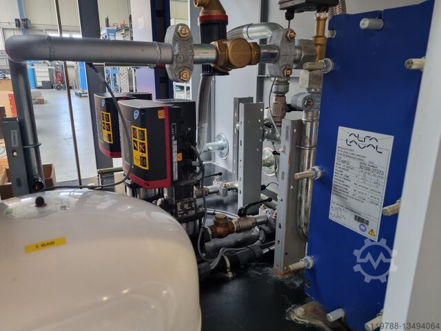 Heat recovery system, WRG Atlas Copco Wärmerückgewinnung ER 90