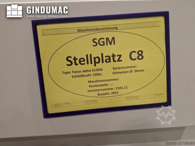 Elektrische Spritzgießmaschine FANUC ROBOSHOT S150iA