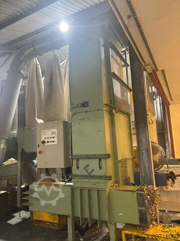 Flachbett-Kartonschredder und -Ballenpresse Ken Mills