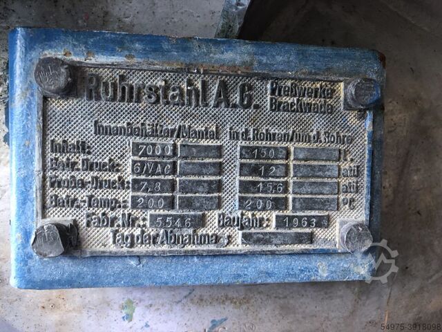 Reactor Pressure vessel Tank Stainless steel