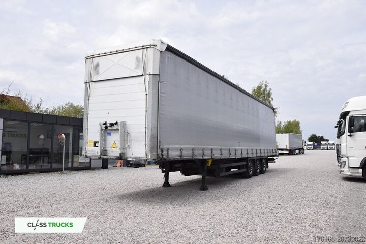 Open semitrailer with tarp SCHMITZ CARGOBULL SCS24/L Varios