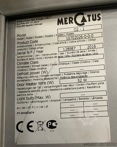 Kühl-/Tiefkühlraum 80 mm MERCATUS O2-S-10702026-0-0-0