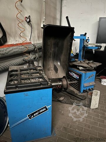 Komplettsatz für die Vulkanisation UNITROLL Montażownica  Wyważarka