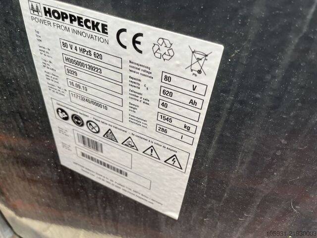 Electric 4-wheel forklift Linde E25HL-01/600