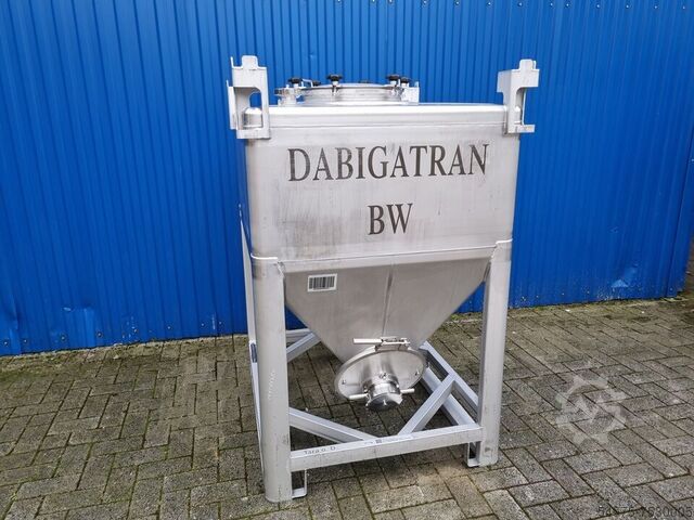 Edelstahltank / Transportcontainer / IBC 10654