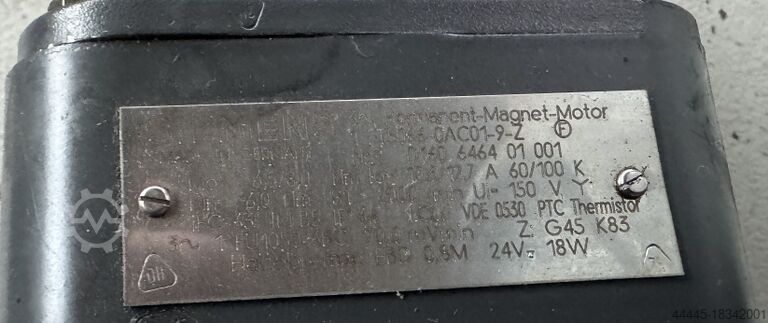 Motor SIEMENS 1FT5066-0AC01-9-Z