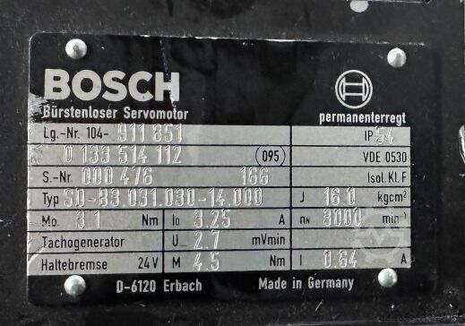 Motor Bosch SD-B3.031.030-14.000