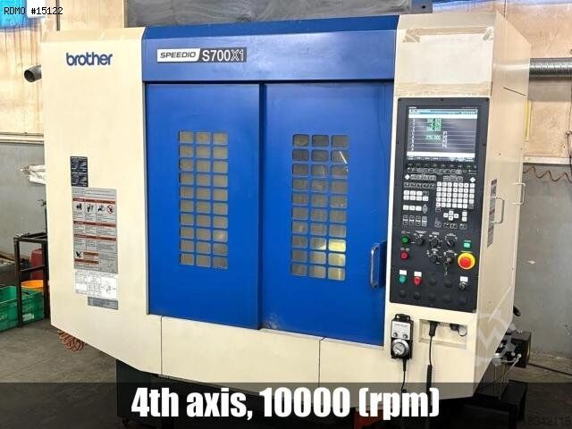 Vertical machining center BROTHER Speedio S700 X1