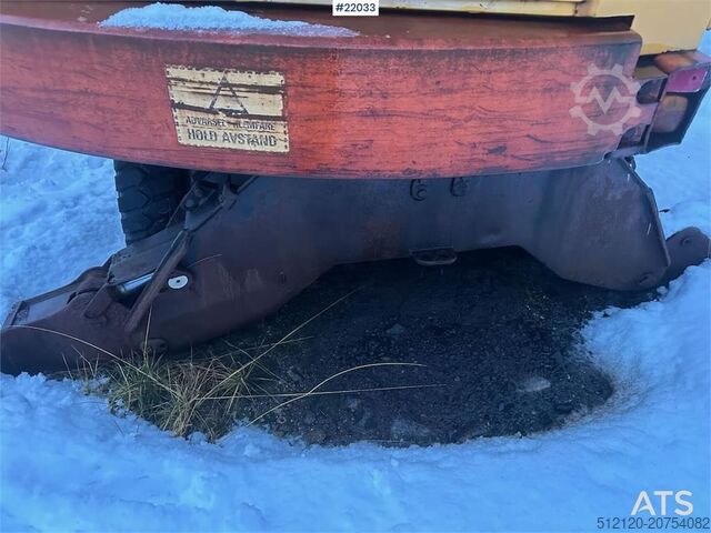 Radbagger Åkerman H7M wheeled excavator with bucket