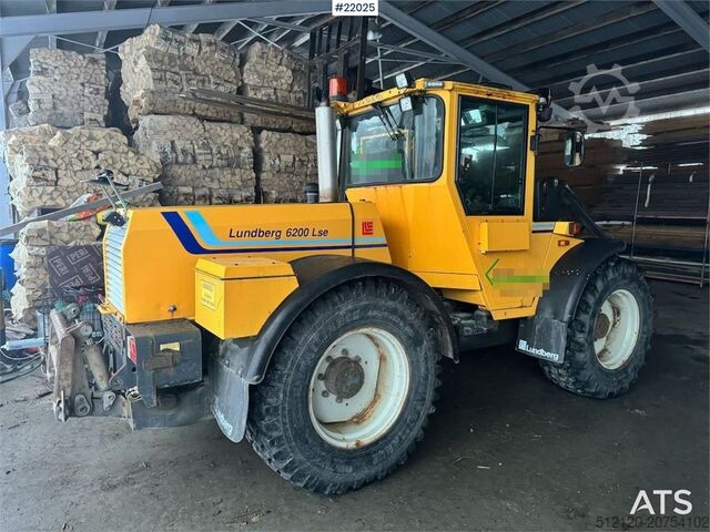 Radlader Lundberg 6200LSE wheel loader with snow blower, bucket and