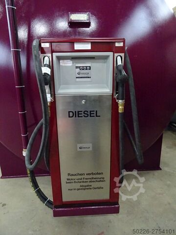 Dieseltank, Tankanlage, Zapfsäule Schneider Tankbau 30m³ Dieseltankstelle doppelwandig