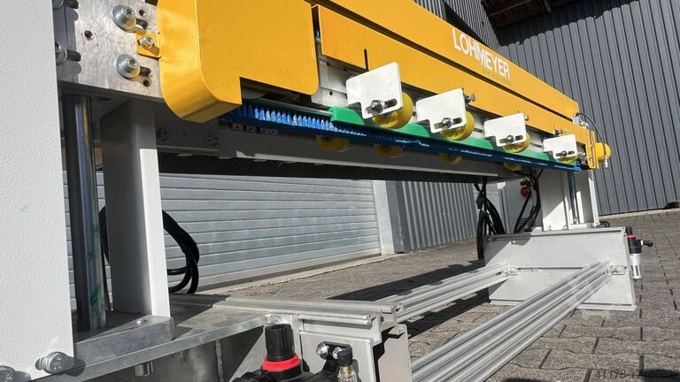 Cleaning unit LC-T1 (top) with power channel Wood IQ Lohmeyer LC-T1