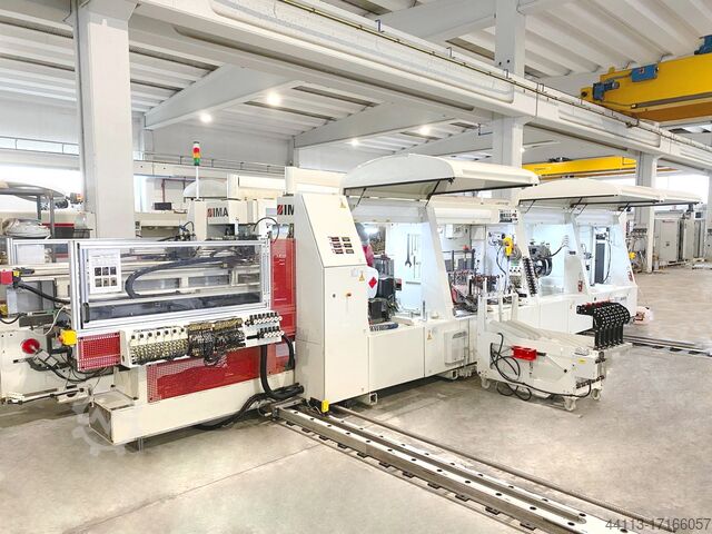 4 SIDE SIZING-MILLING & EDGE BANDING IMA Combima II 440 + Combima II 190
