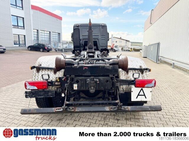 Abrollkipper MAN TGS 26.440 6x4 BB, Meiller Schub-Knick