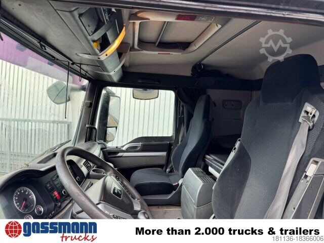 Abrollkipper MAN TGS 26.440 6x4 BB, Meiller Schub-Knick