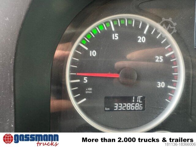 Abrollkipper MAN TGS 26.440 6x4 BB, Meiller Schub-Knick