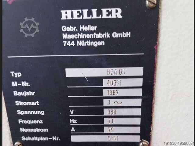 Horizontal machining center HELLER BEA 05