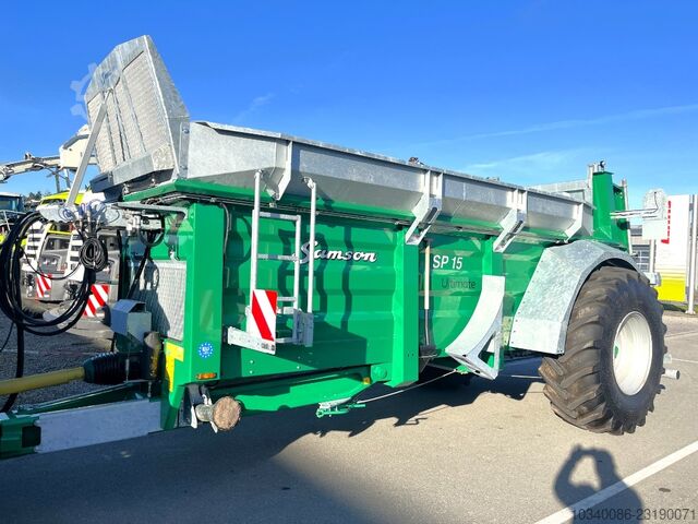 Samson SP 15 ULTIMATE, 15 cbm, Stauschieber, Dungstreuer, wie NEU ! Samson SP 15 ULTIMATE, 15 cbm, Stauschieber, Du