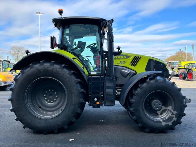 CLAAS AXION 870 CMATIC CEBIS, NIGHT EDITION +, FKH u. FZW, CEMIS 1200, nur 526 h ! CLAAS AXION 870 CMATIC CEBIS, NIGHT EDITION +,