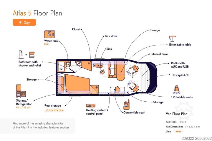 Wohnwagen/Wohnmobil Fiat Ducato Carasuite 650 MF | 5 posti letto | Semintegrato