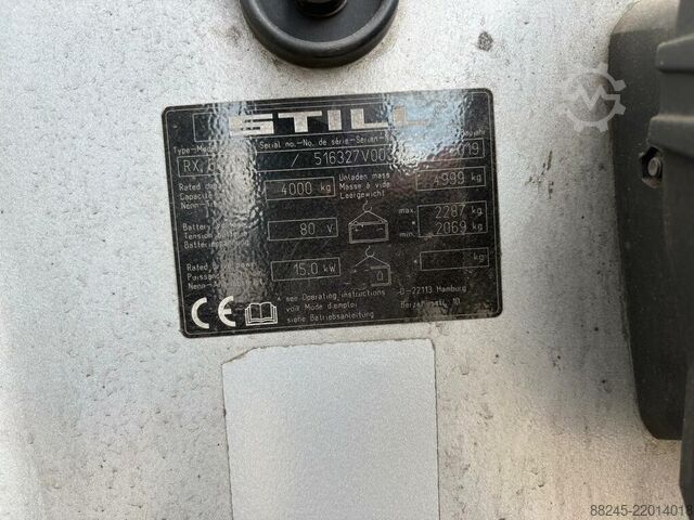 Elektrischer Triplex-Gabelstapler Still RX60-40, VS-22913 STILL RX60-40