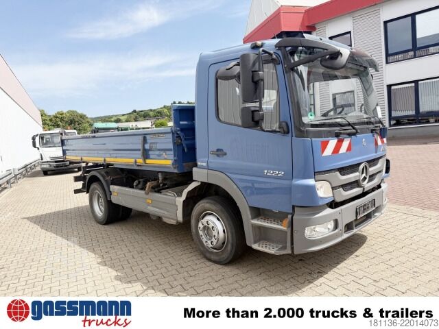 Tipper truck Mercedes-Benz Atego 1224 K 4x2, 2 x AHK