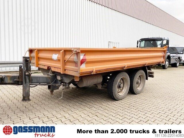 Three-way tipper trailer Müller-Mitteltal EDU-TA 10.5, Ex-Stadtverwaltung