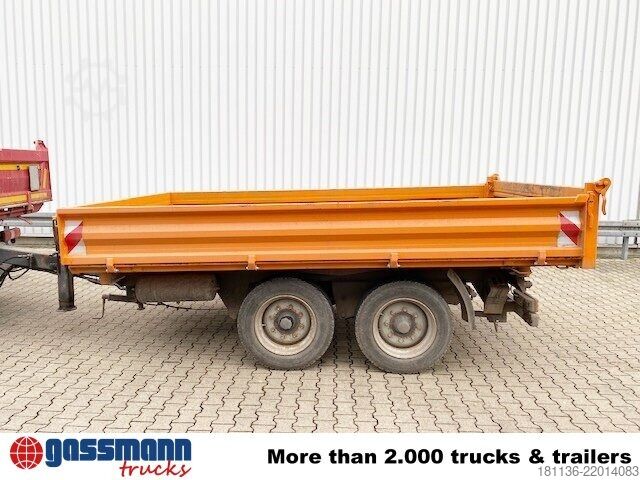 Three-way tipper trailer Müller-Mitteltal EDU-TA 10.5, Ex-Stadtverwaltung