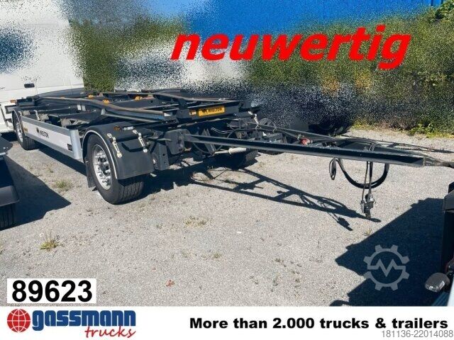 Roll off trailer Wielton PS2H-M3, Schlittenabrollanhänger bis 7,00 m
