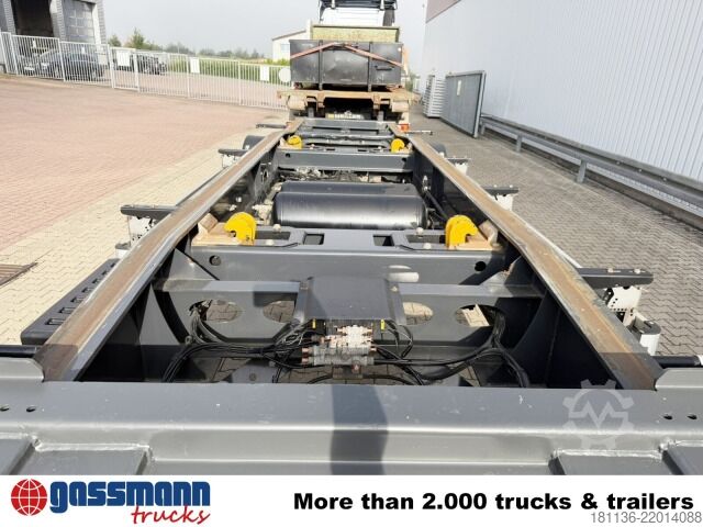 Roll off trailer Wielton PS2H-M3, Schlittenabrollanhänger bis 7,00 m