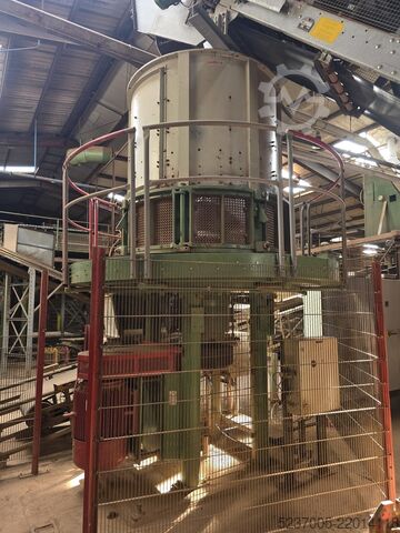 Pan mill, Siebrundbeschicker, Extruder Haendle 