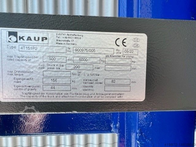Side Shift Kaup 4T151P2