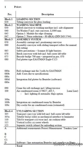 Lamination line Benteler LCW laminating equipment 1610x3510 mm