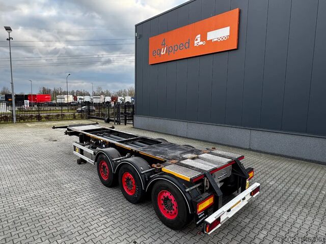 Container transportation Burg 20FT ADR (EX/II, EX/III, FL, AT) Chassis, Leerg...
