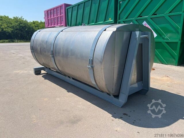 Abrollcontainer CISTERNA USATA SCARRABILE IN ACCIAIO