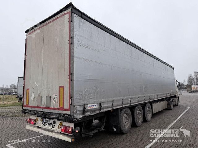 Auflieger mit Pritsche & Plane Schmitz Cargobull Curtainsider Standard