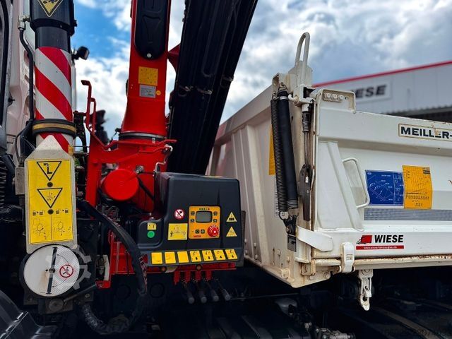 Autokran MAN 18.430 TGS Kran Fassi F155, Kipper